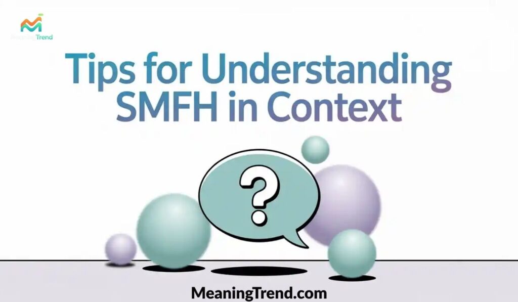 Tips for Understanding SMFH in Context