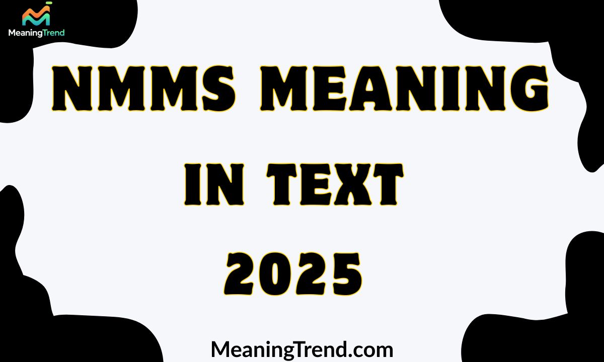 NMMS Meaning In Text