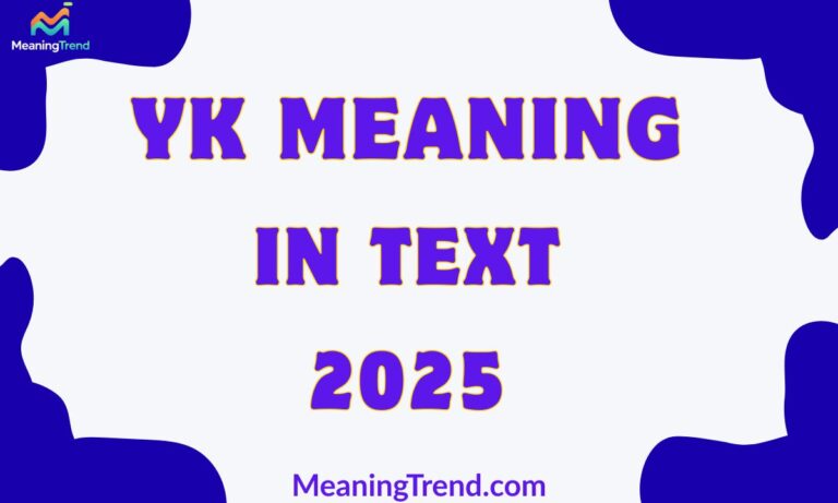 YK Meaning in Text