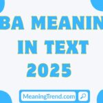 CBA Meaning in Text