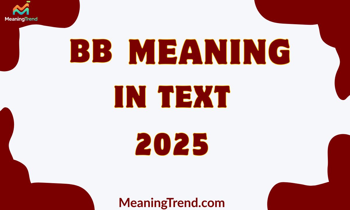 BB Meaning In Text