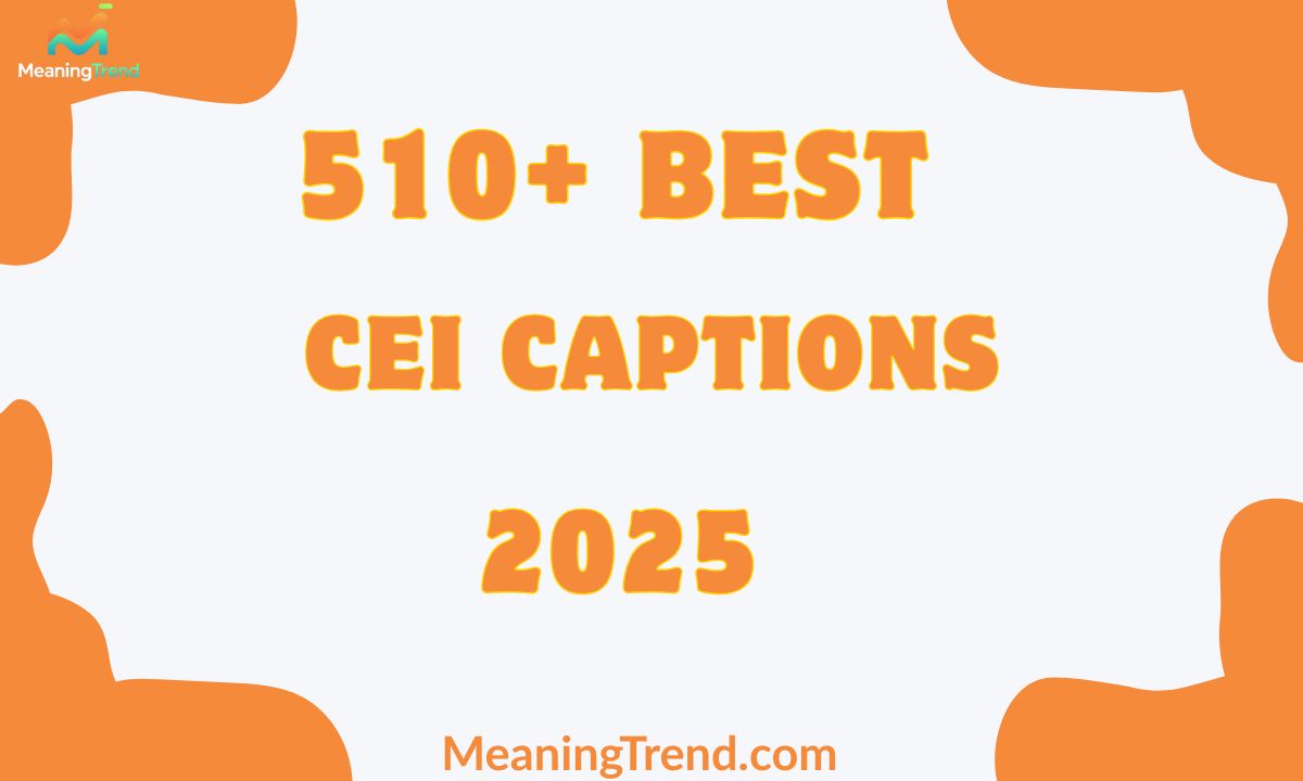 CEI Captions