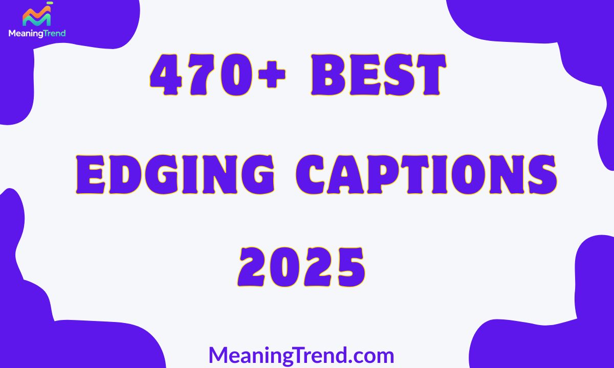 Edging Captions