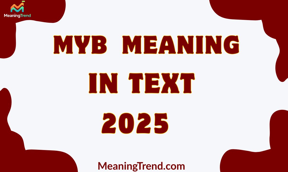 MYB Meaning in Text
