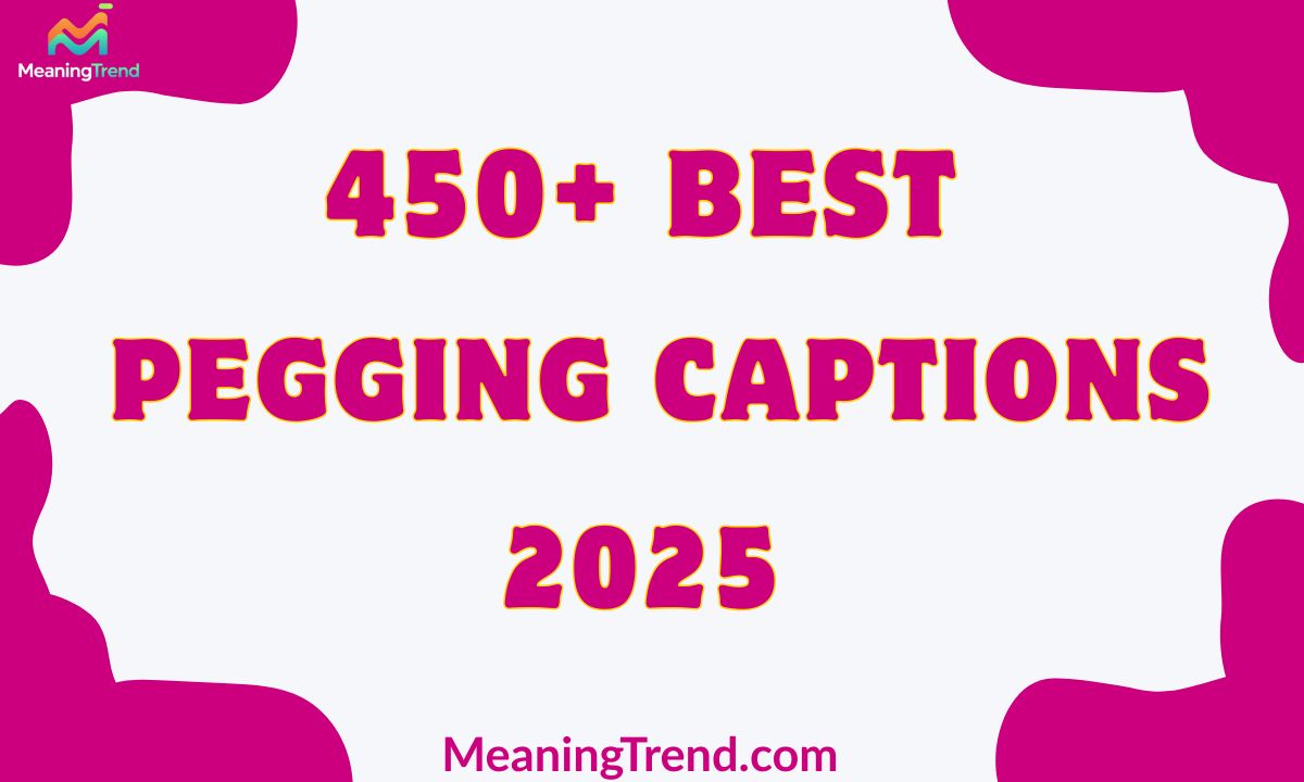 Pegging Captions