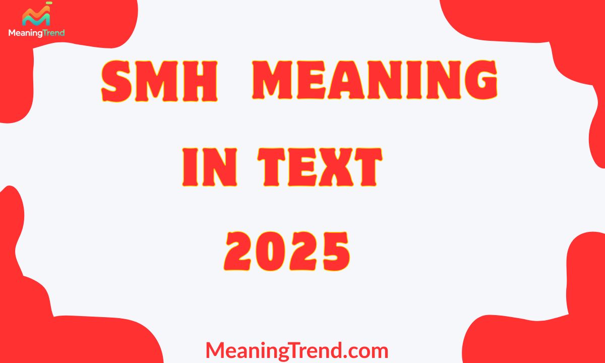 SMH Meaning In Text